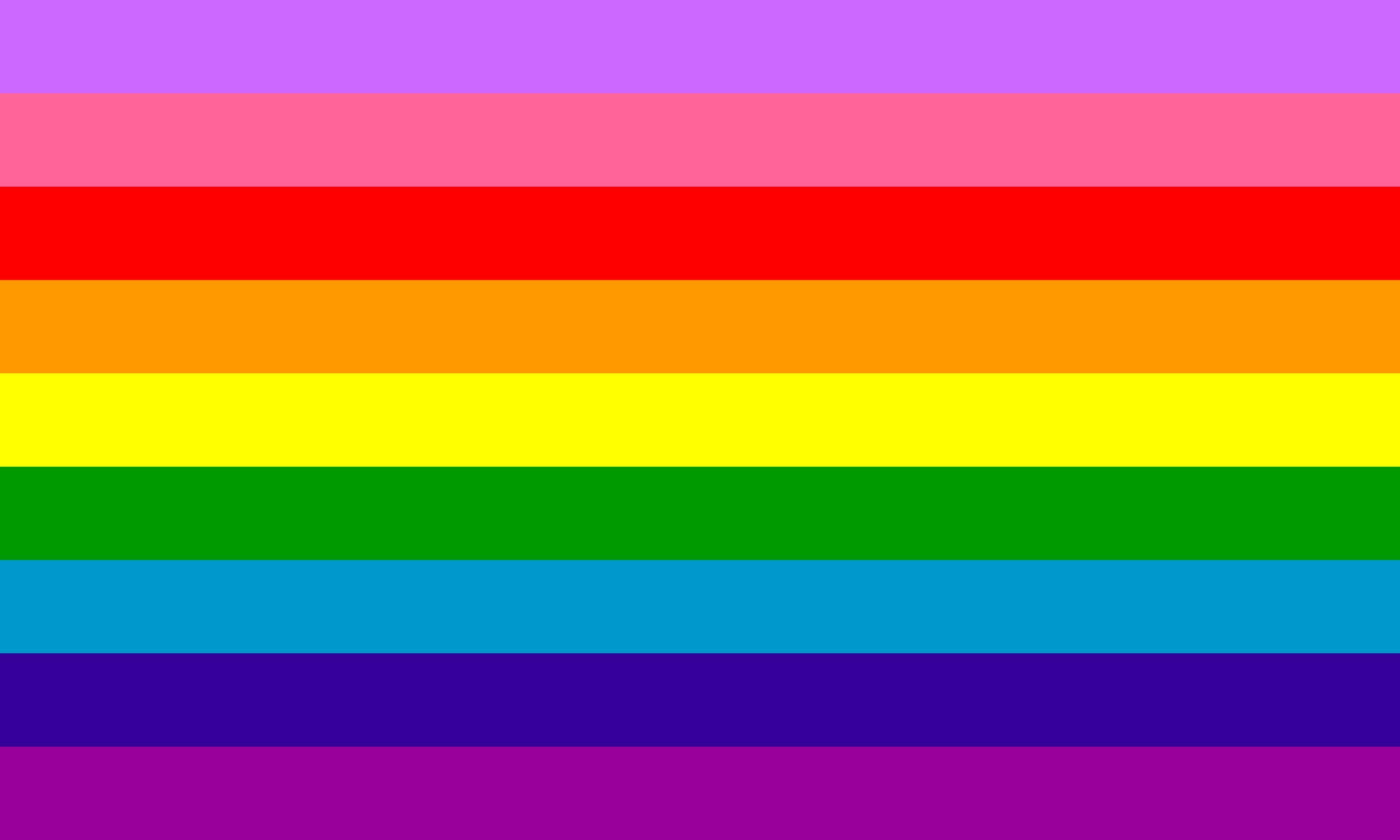Tęczowa flaga LGBT+ — poziome kolorowe pasy, symbol równości i rodzin tęczowych