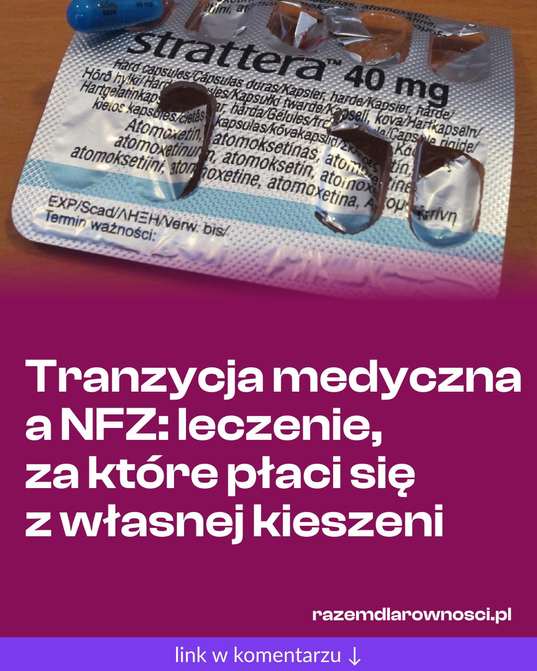 Grafika do udostępnienia: Tranzycja medyczna a NFZ: leczenie, za które płaci się z własnej kieszeni